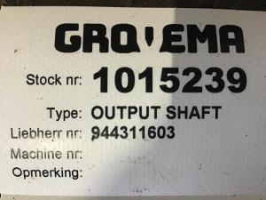 Liebherr Abtriebswelle